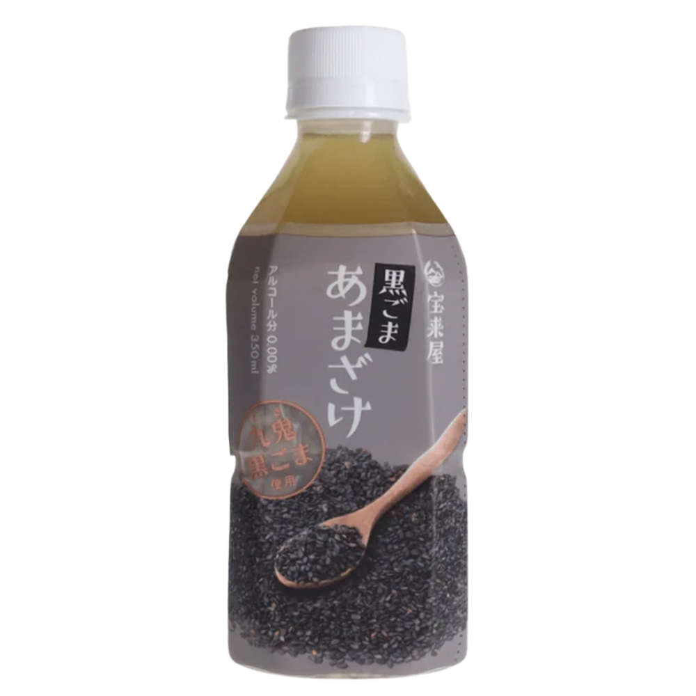Amazake Black Sesame Drink 350ml HORAIYA HONTEN