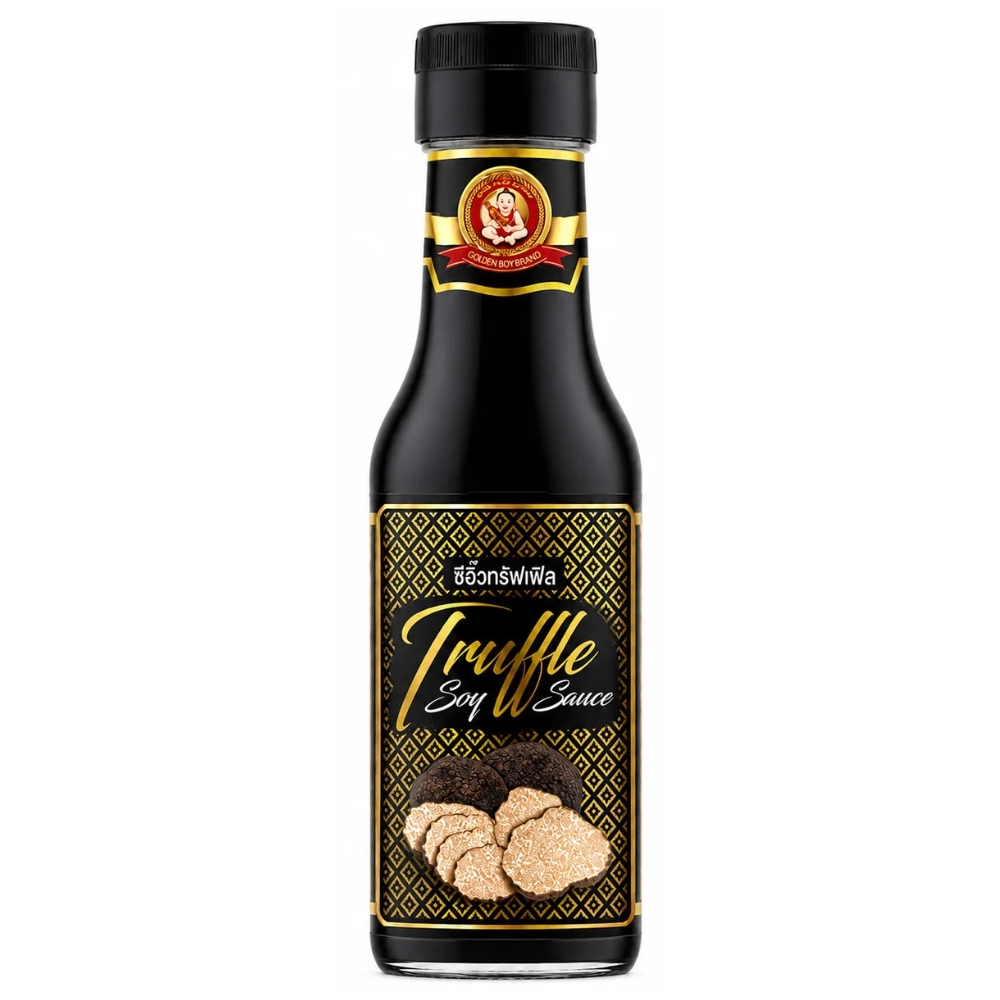 Premium Σάλτσα Σόγιας με Τρούφα 215g DEK SOM BOON
