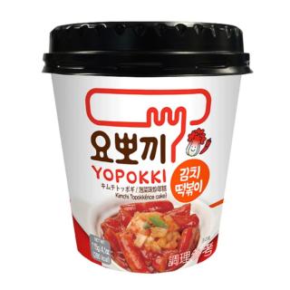 Instant Topokki with Kimchi 115g YOPOKKI