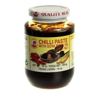 Chili Paste With Soy Bean Oil 454g COCK