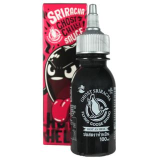 Σάλτσα Τσίλι Σριράτσα Πολύ Καυτερή με Ghost Pepper 100ml FLYING GOOSE