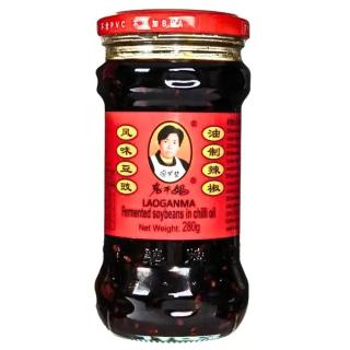 Ζυμωμένα Φασόλια Σόγιας σε Λάδι Τσίλι 280 g LAO GAN MA