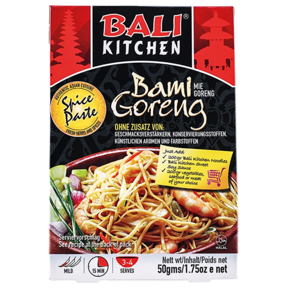 Μείγμα Μπαχαρικών για Μπάμι Γκορένγκ 50g BALI KITCHEN