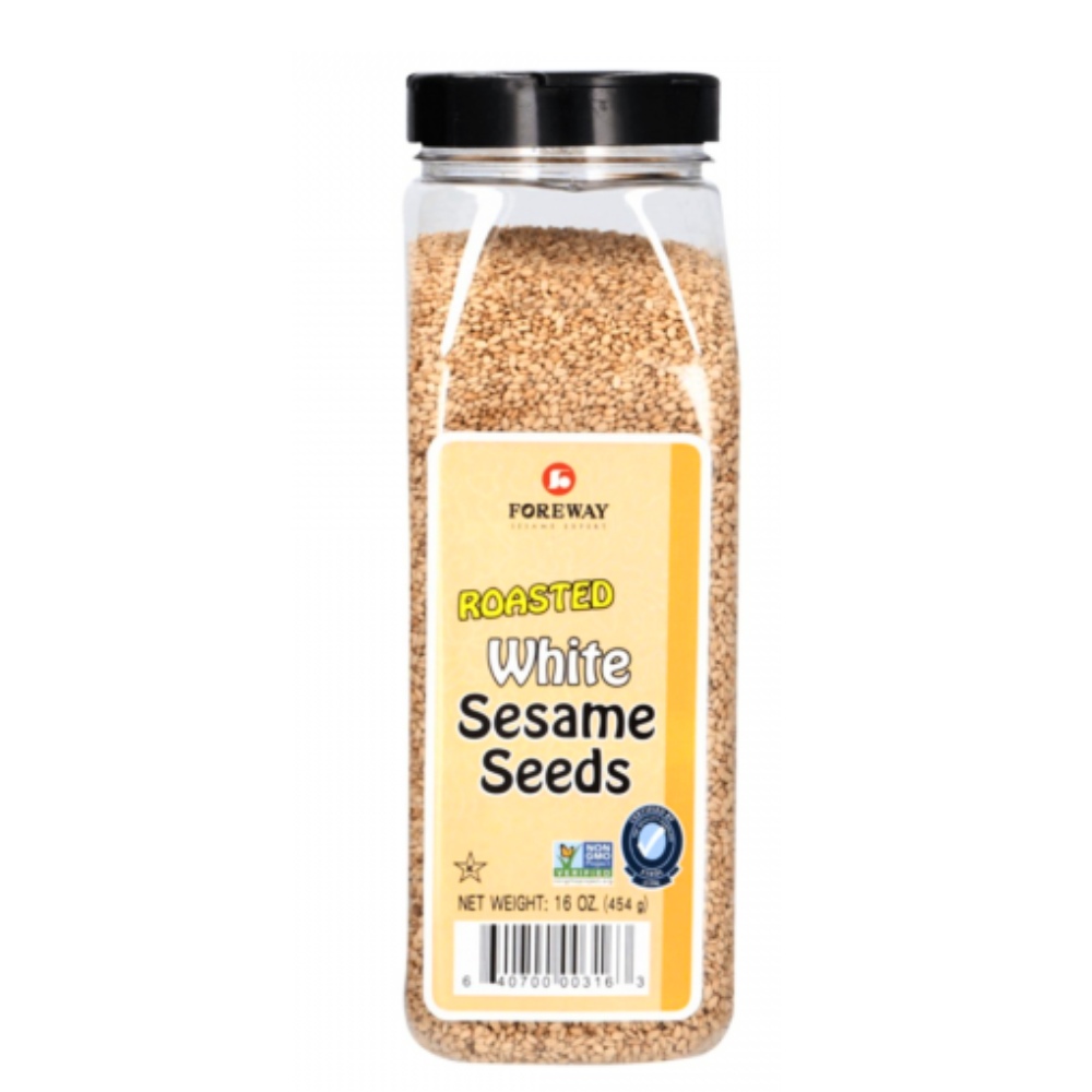 White Sesame Roasted 454g FOREWAY