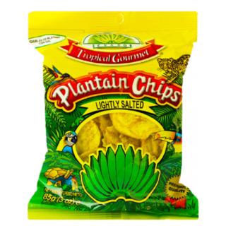 Plantain Chips Lightly Salted 85g TROPICAL GOURMET