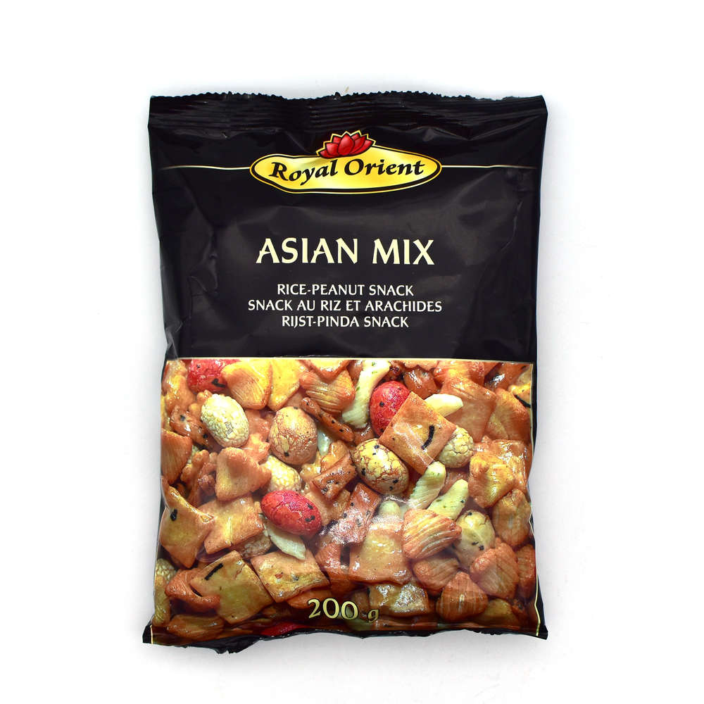 Rice And Peanut Snack Asian Mix 200g ROYAL ORIENT