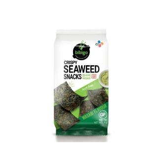 Crispy Wasabi Seaweed Snack 15g BIBIGO