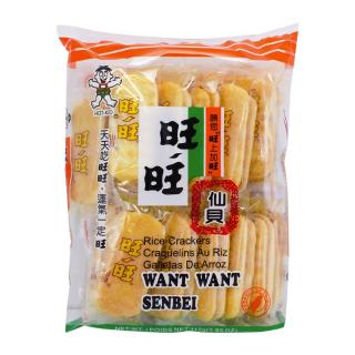 Αλμυρά Κράκερ Ρυζιού Senbei - 旺旺 仙貝112g WANT WANT