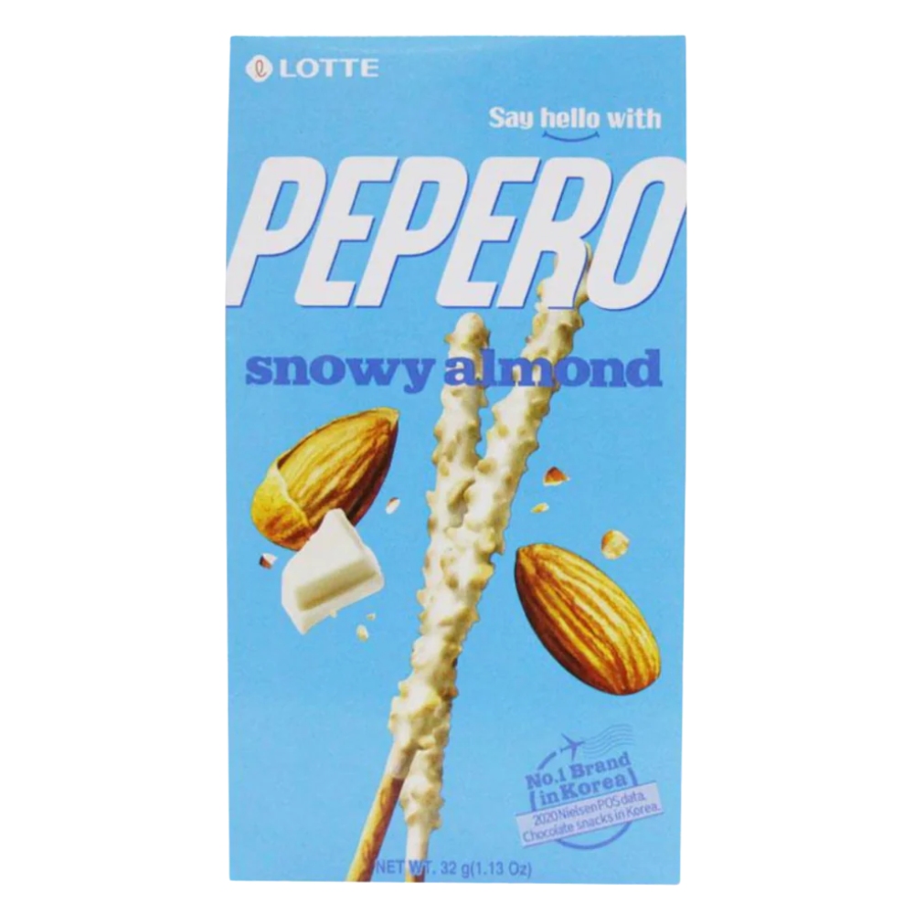 Pepero Chocolate and Almond Sticks 32g LOTTE