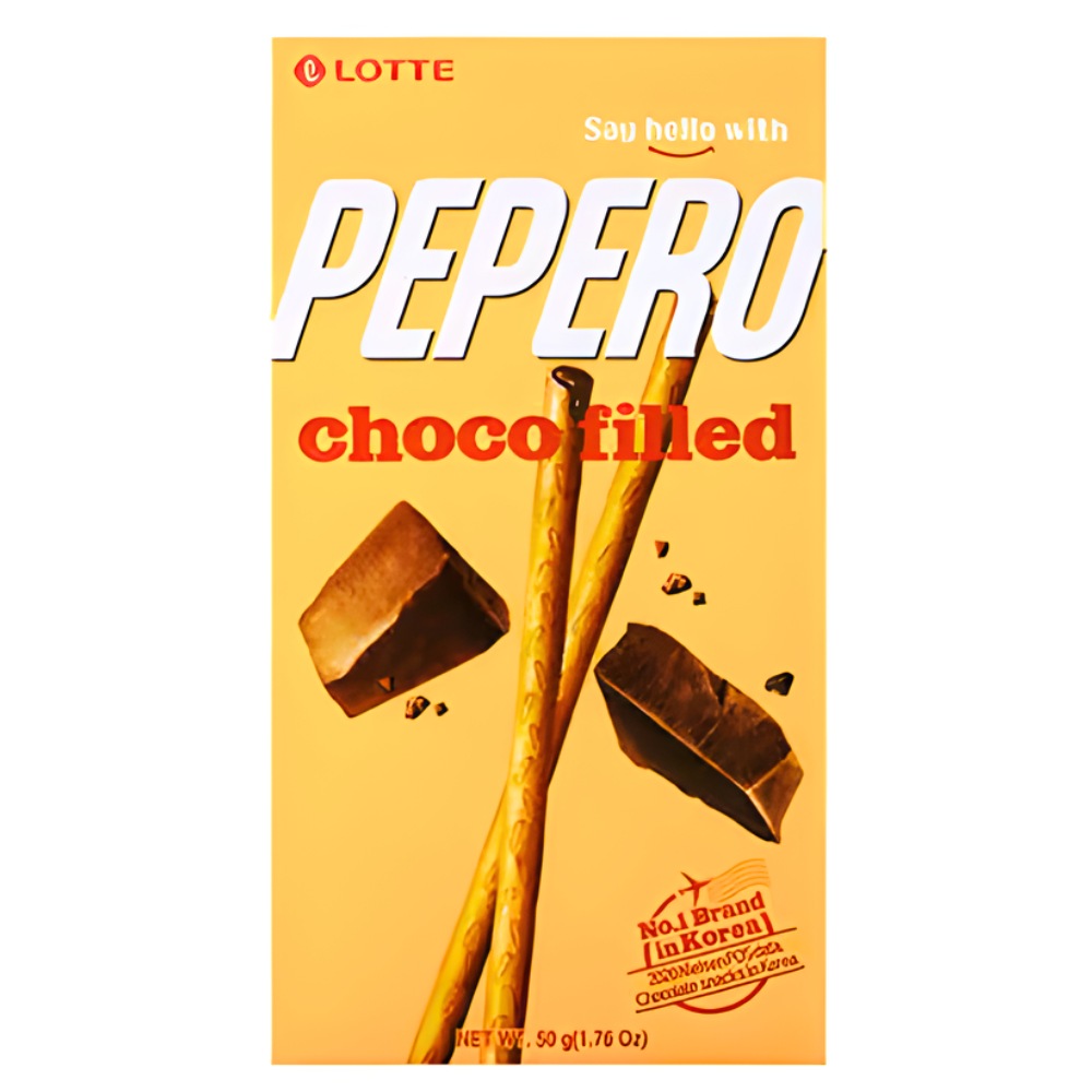 Pepero Nude Choco Filled 50g LOTTE