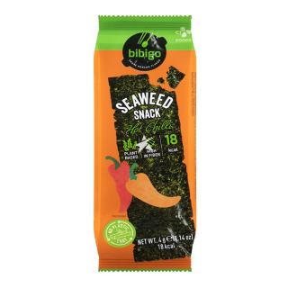 Seaweed Snack Hot Chilli Flavour 4g BIBIGO