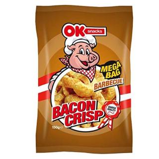 Bacon Crisp Pork Rind BBQ - Chicharron 75g OK SNACKS