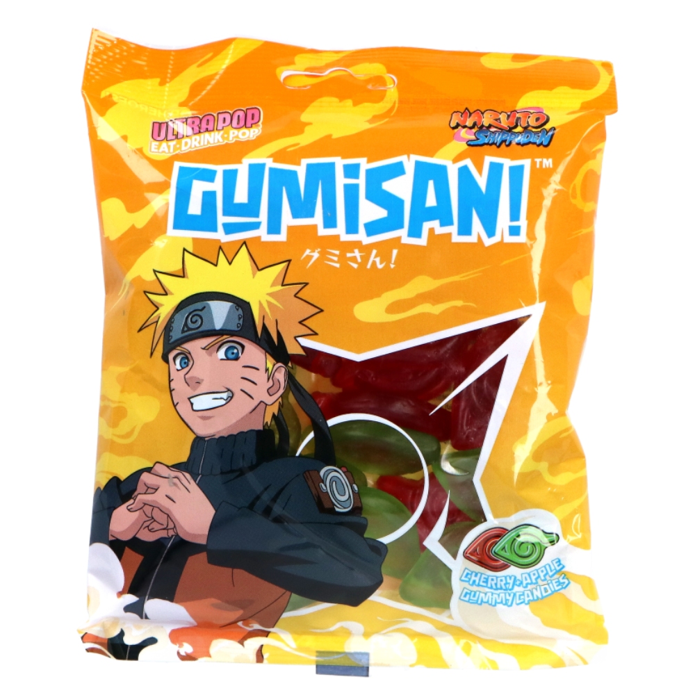 Fruit Gum Cherry & Apple NARUTO 180g GUMISAN