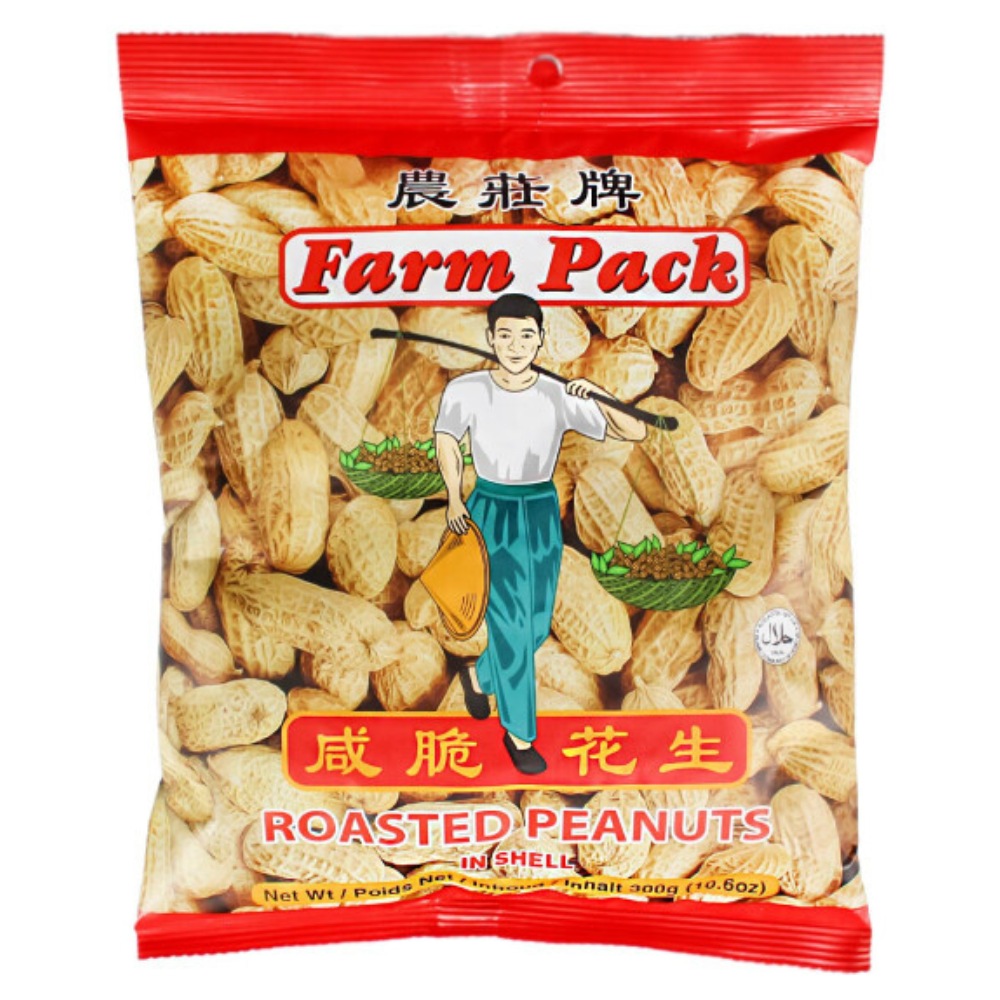 Roasted Peanuts in Shell 300g FARM PACK