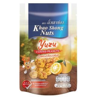 Yuzu Coated Peanuts 140g KHAO SHONG