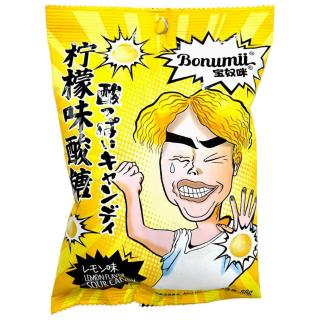 Ξινές Καραμέλες με Γεύση Λεμόνι 88g BONUMII