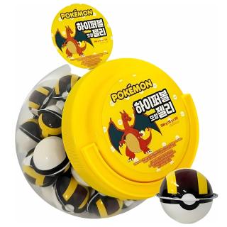 Hyper Ball Jelly Candy Pokemon Pineapple Flavour 18g POKEMON