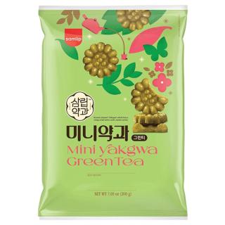 Mini Yakgwa Cookies with Green Tea 200g SAMLIP