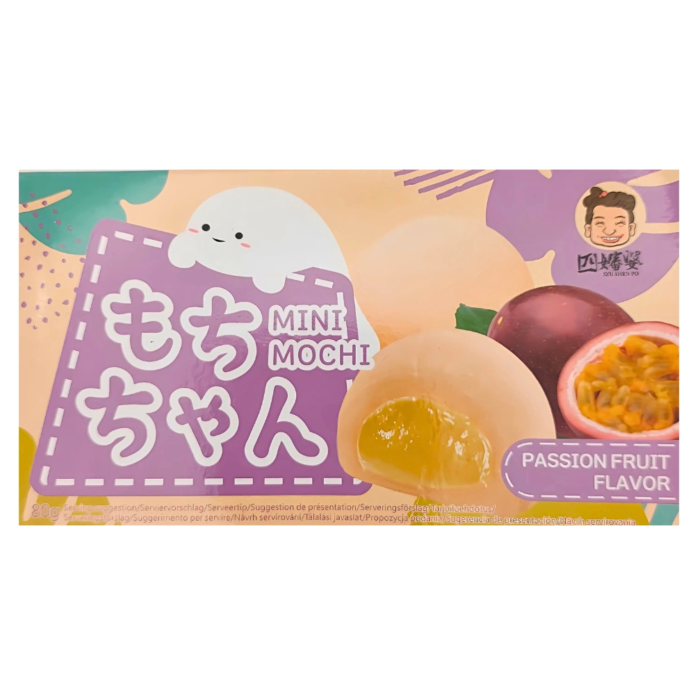Mochi Passion Fruit Mini 80g SZU SHEN PO