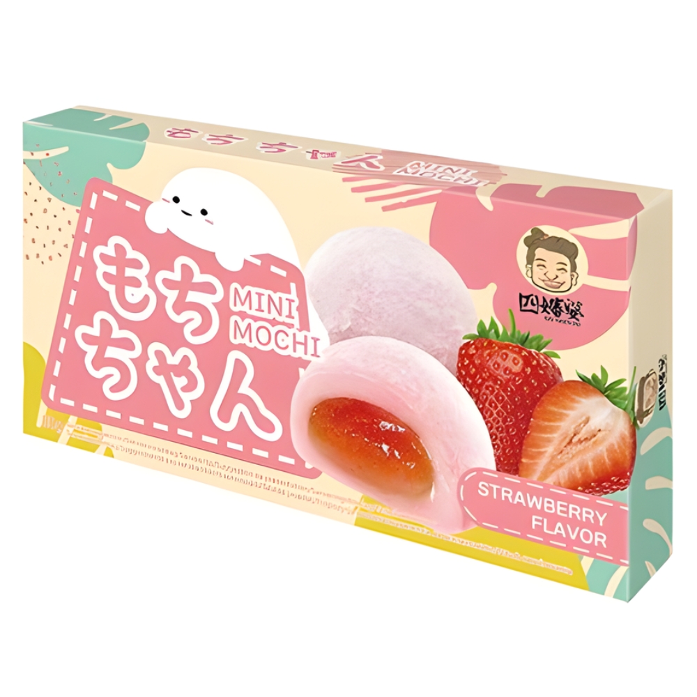 Mini Mochi Strawberry 80g SZU SHEN PO