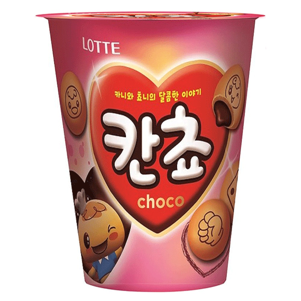 Kancho Cookies Cup Chocolate Flavoured Filling 95g LOTTE