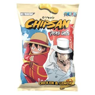 Potatoe Chips Chicken Lemon Flavour ONE PIECE LUFFY 110g CHIPSAN