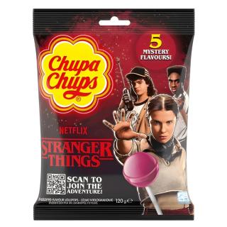 Stranger Things Γλειφιτζούρια 5 Γεύσεις Μυστήριο 120g CHUPA CHUPS