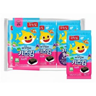 Baby Shark Seaweed Snack for Kids 36g (9x4g) KWANGCHEONKIM