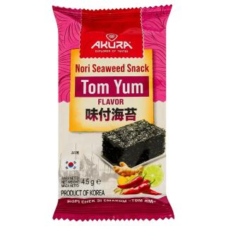 Crispy Tom Yum Seaweed Snack 4,5g AKURA