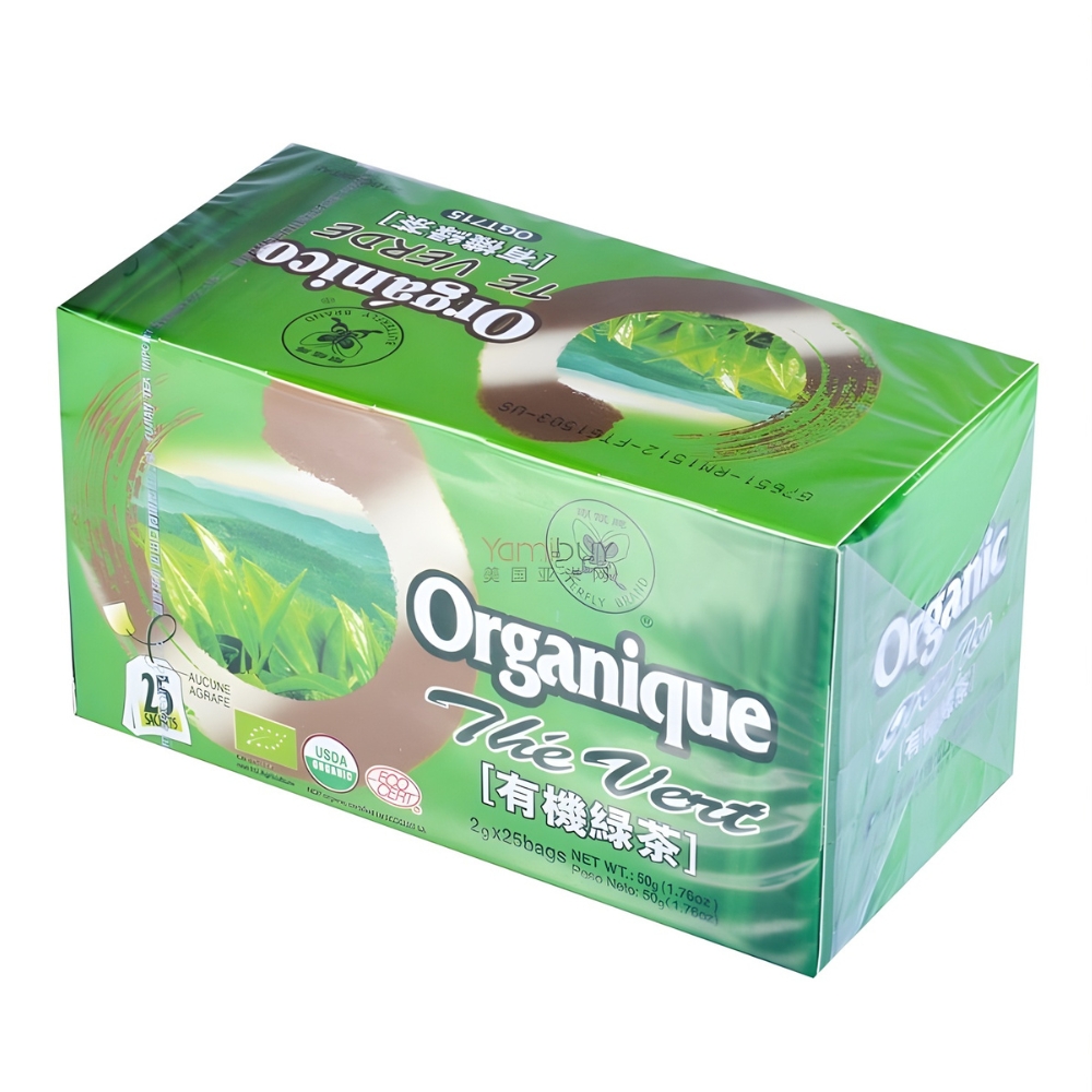Βιολογικό Πράσινο Τσάι σε Φακελάκια 50g (25x2g) BUTTERFLY