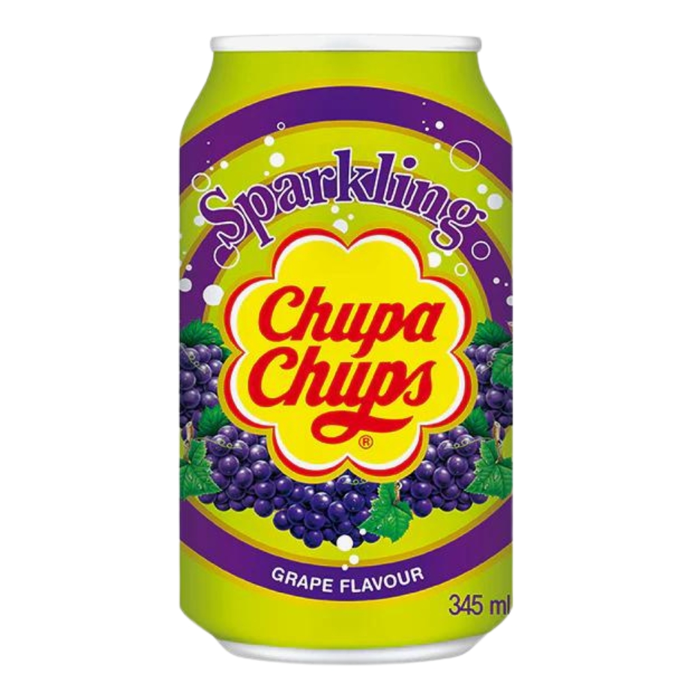 Ανθρακούχο Αναψυκτικό με Γεύση Σταφύλι 345ml CHUPA CHUPS