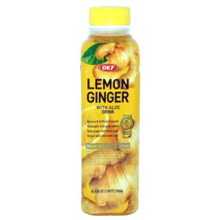 Αναψυκτικό με Αλόη με Λεμόνι & Τζίντζερ 500ml OKF