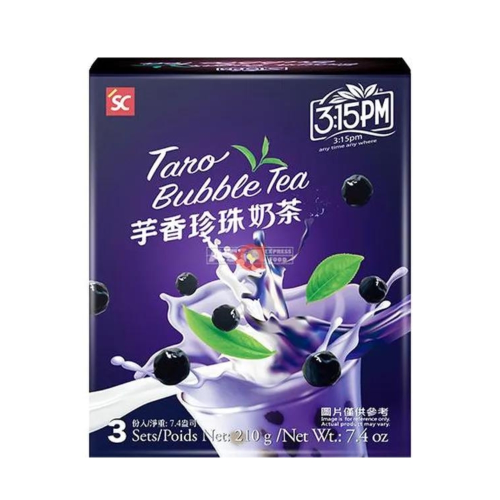 Taro Bubble Tea 210g (3x70g) 3:15 PM