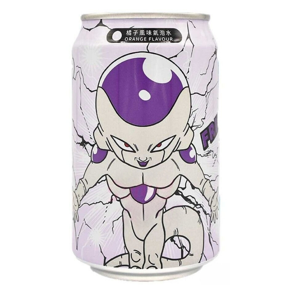 Dragon Ball Z  Frieza Sparkling Water Orange Flavor 330ml OCEAN BOMB