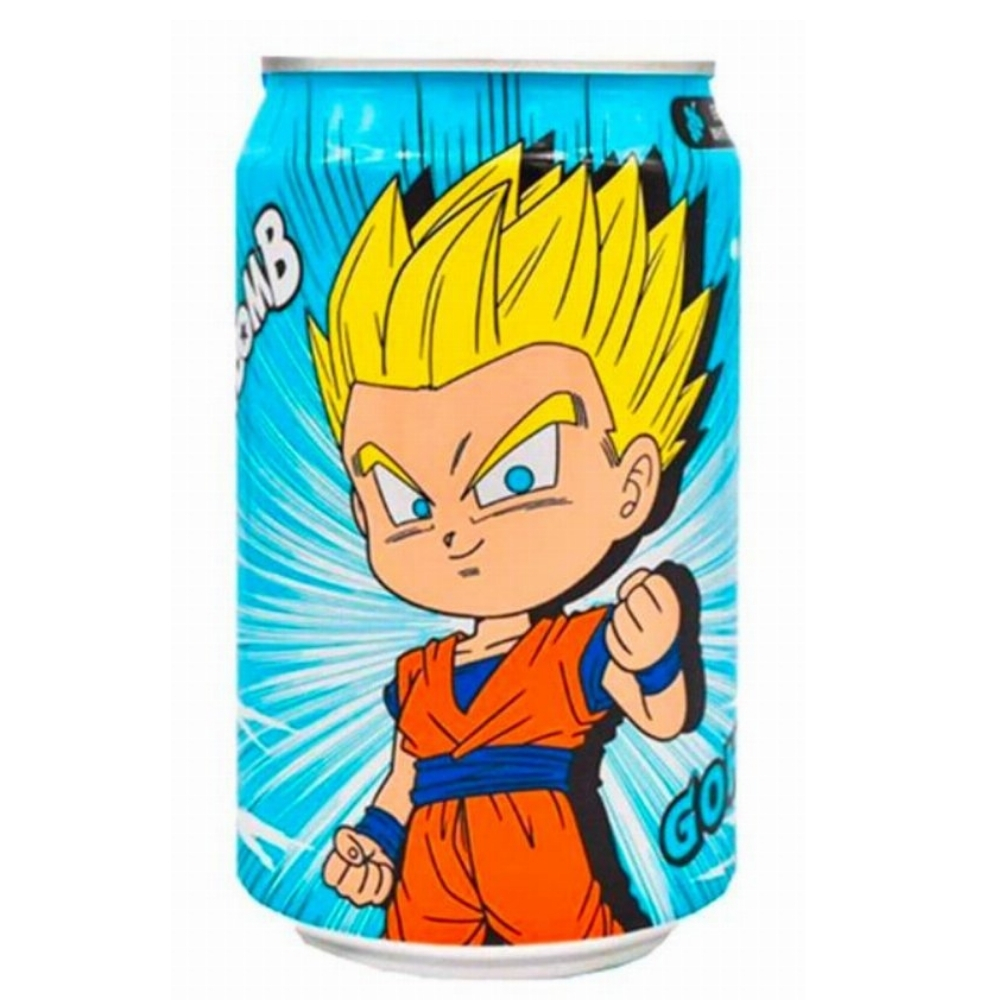 Dragon Ball Z Gohan Sparkling Water White Grape Flavor 330ml OCEAN BOMB