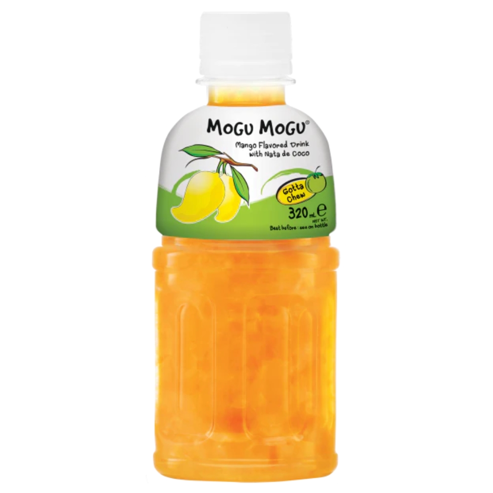 Mango Drink with Nata de Coco 320ml MOGU MOGU