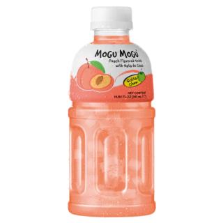 Peach Drink with Nata de Coco 320ml MOGU MOGU