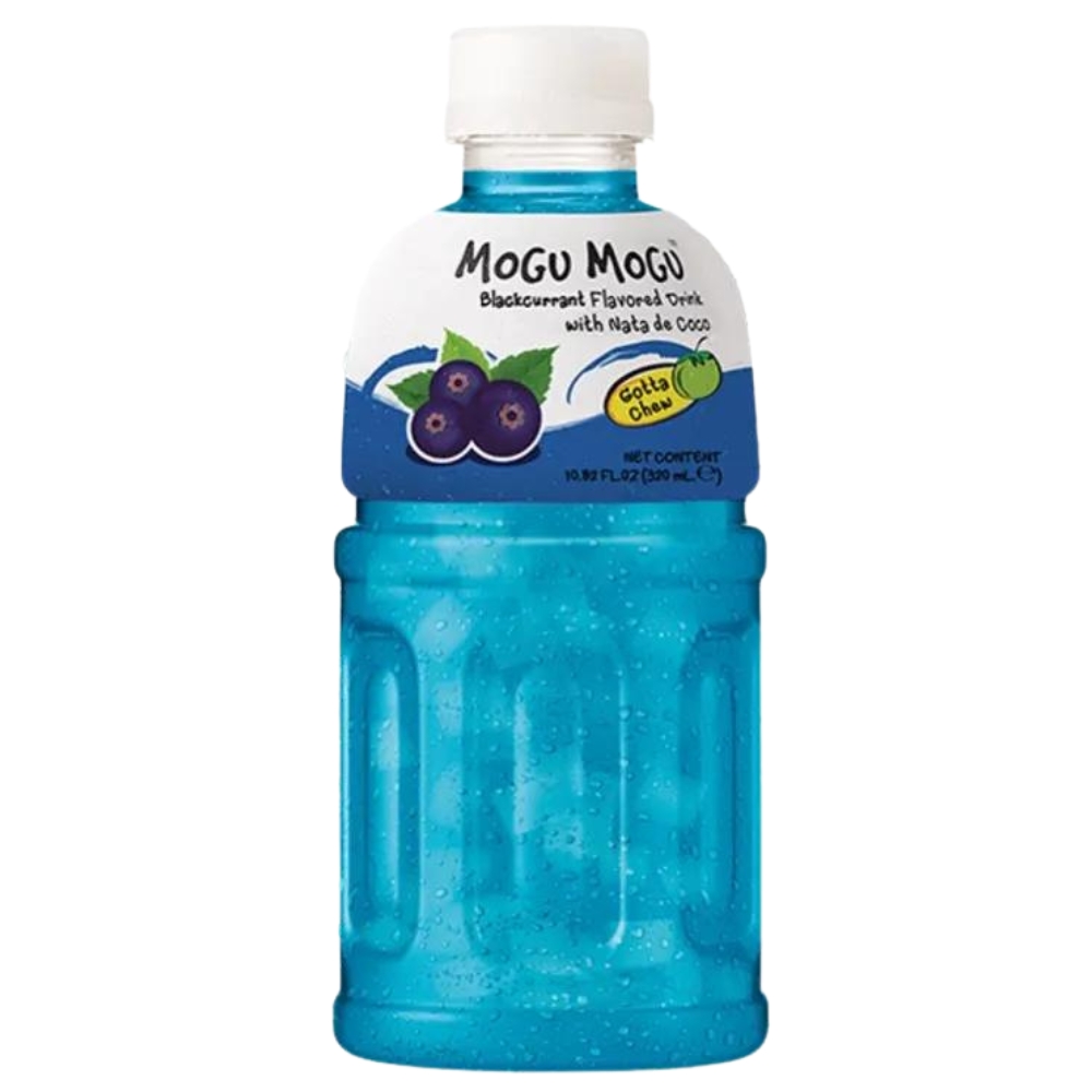 Blackcurrant Drink with Nata de Coco 320ml MOGU MOGU