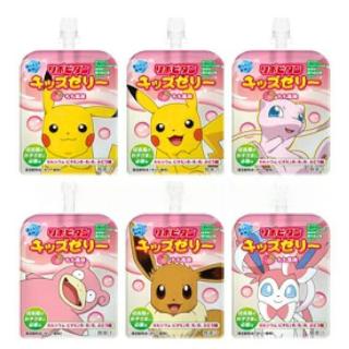 Jelly Drink Peach Flavour Pokemon 125ml TAISHO