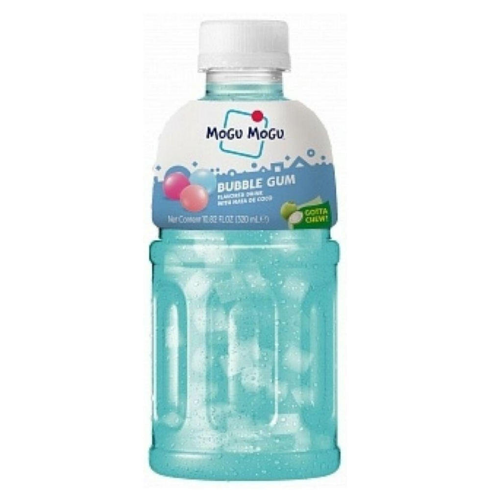 Bubble Gum Drink with Nata de Coco 320ml MOGU MOGU