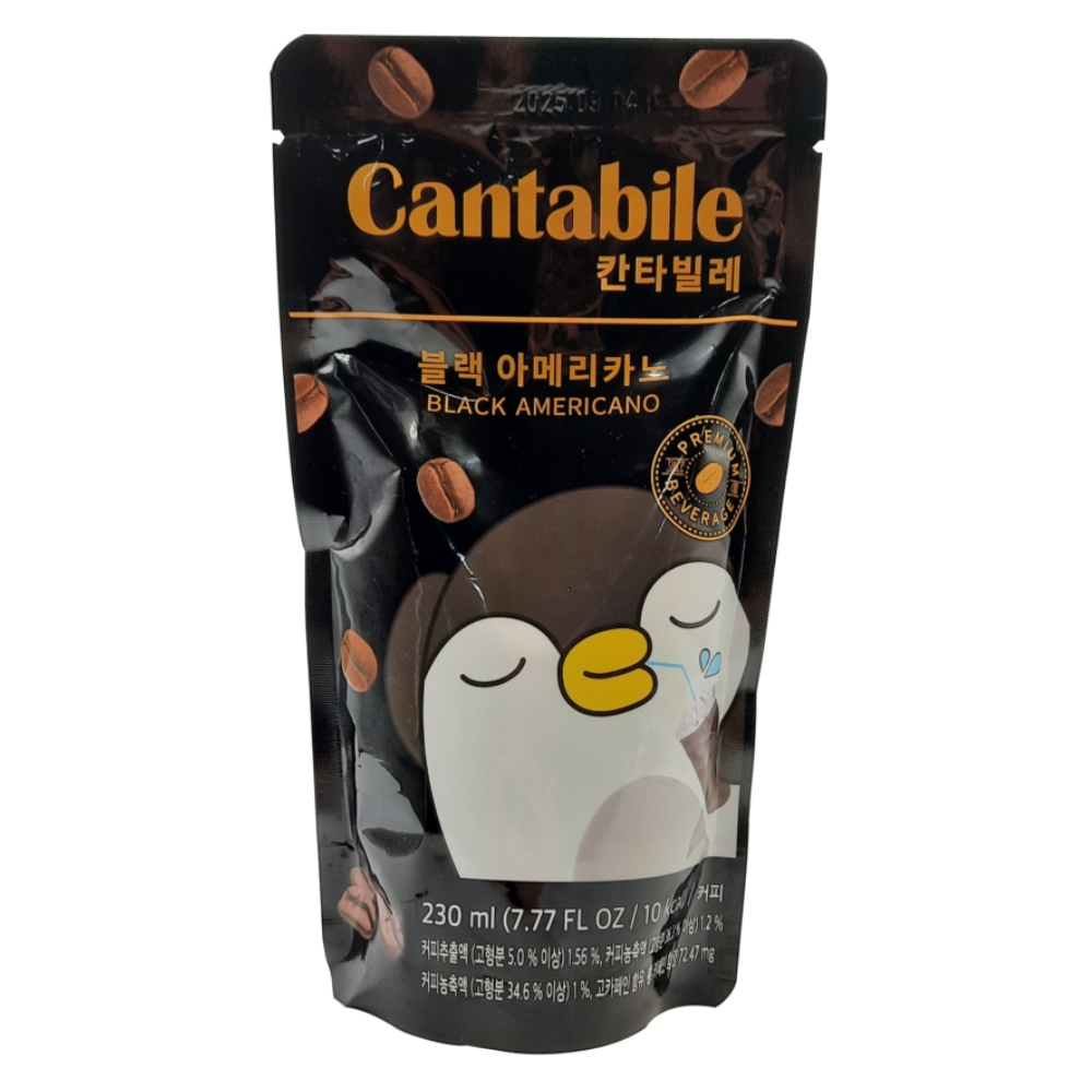 Black Americano 250ml CANTABILE