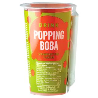 Popping Boba Αναψυκτικό με Γεύση Φράουλα & Ακτινίδιο 425ml OBOBA