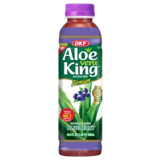 Αναψυκτικό με Αλόη και Γεύση Μύρτιλλο 500ml OKF