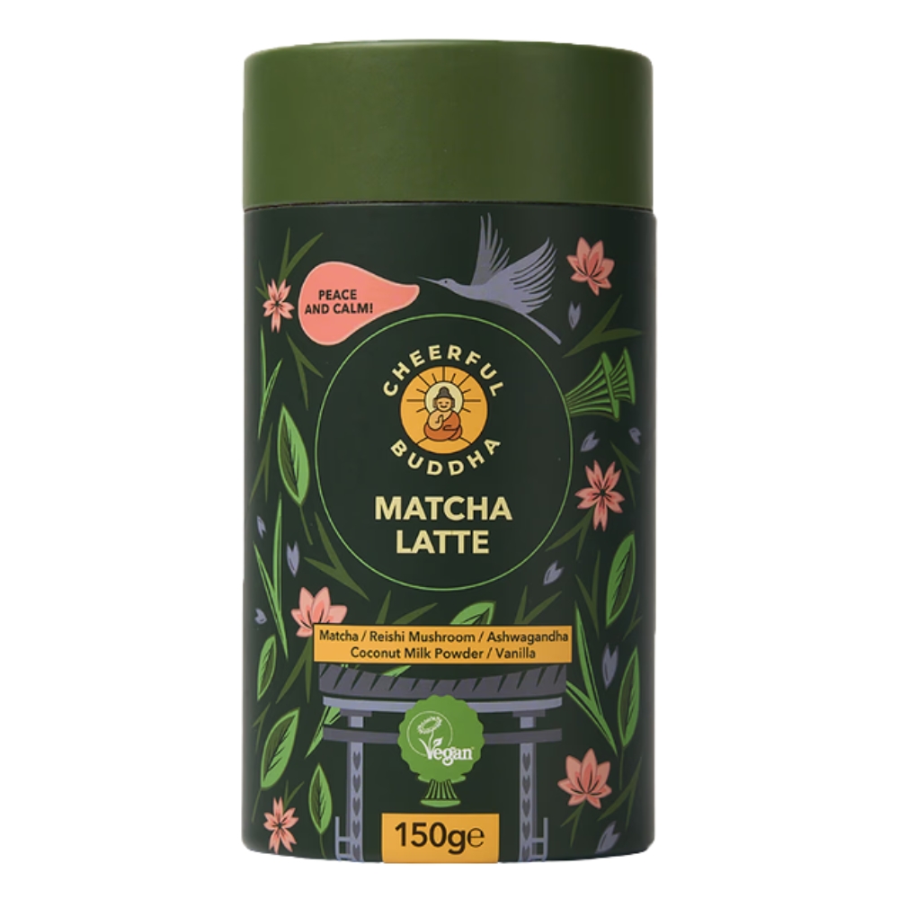 Matcha Latte with Reishi and Ashwaganda 150g CHEERFUL BUDDHA