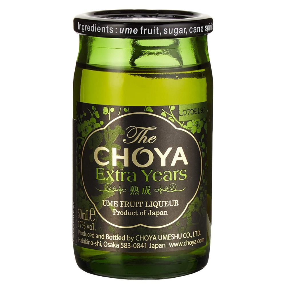 Umeshu Plum Wine Extra Years  with Plum 17% 50ml CHOYA