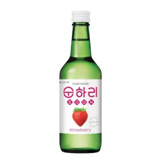 Κορεάτικο Ποτό Soju Με Γεύση Φράουλα 12% 350ml LOTTE