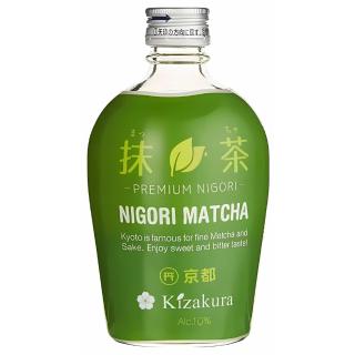 Sake Nigori Matcha 10% 300ml KIZAKURA