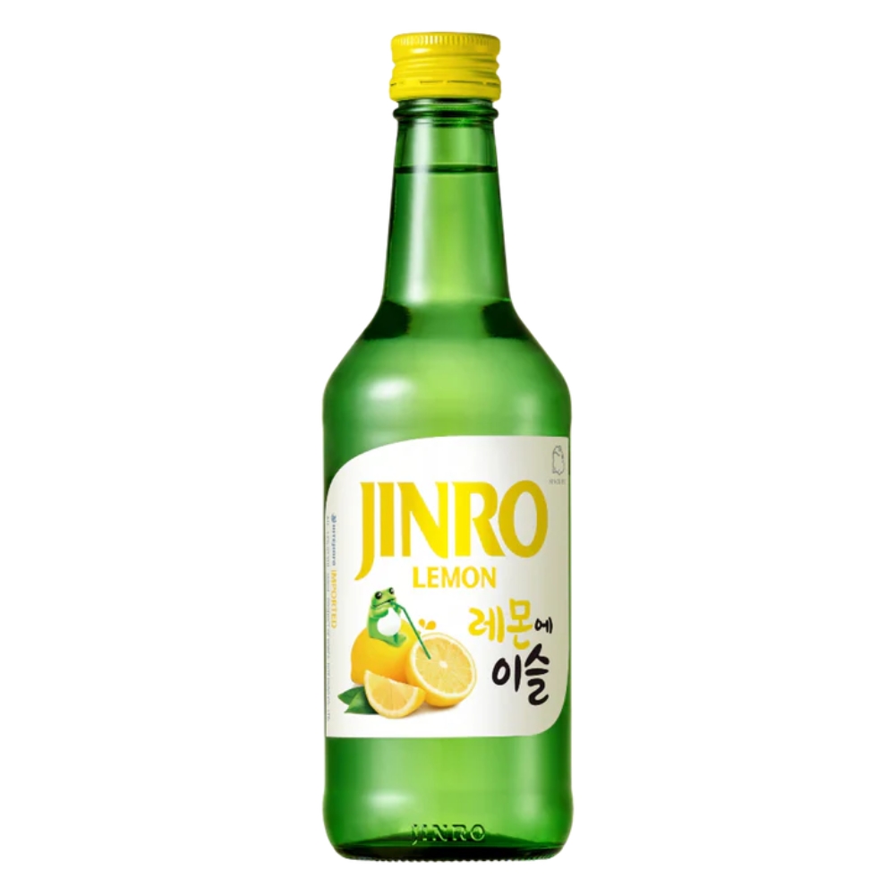 Κορεάτικο Ποτό Soju Με Γεύση Λεμόνι 13% 350ml JINRO