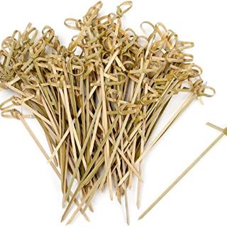 Bamboo Skewers With Knots 9cm 50pcs