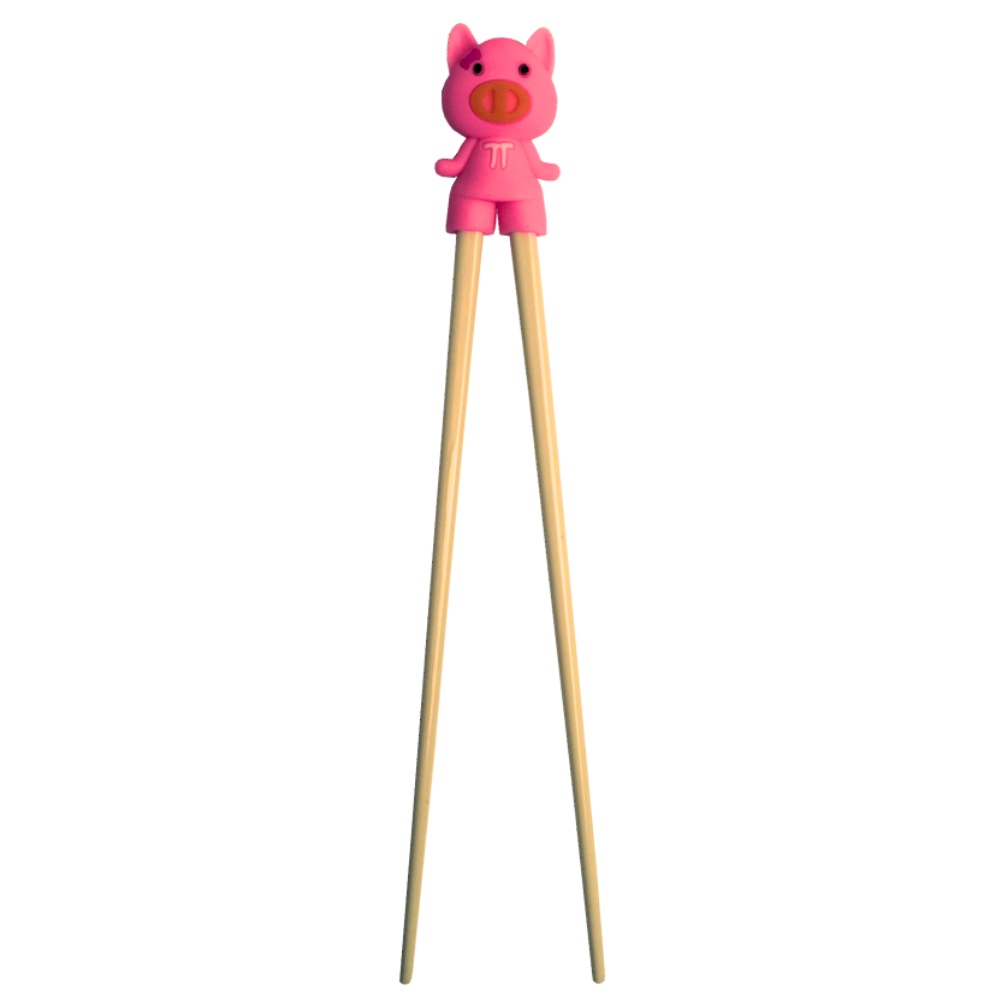 Chopsticks Children Pig 22cm, 1 pair, EMRO AZIATICA